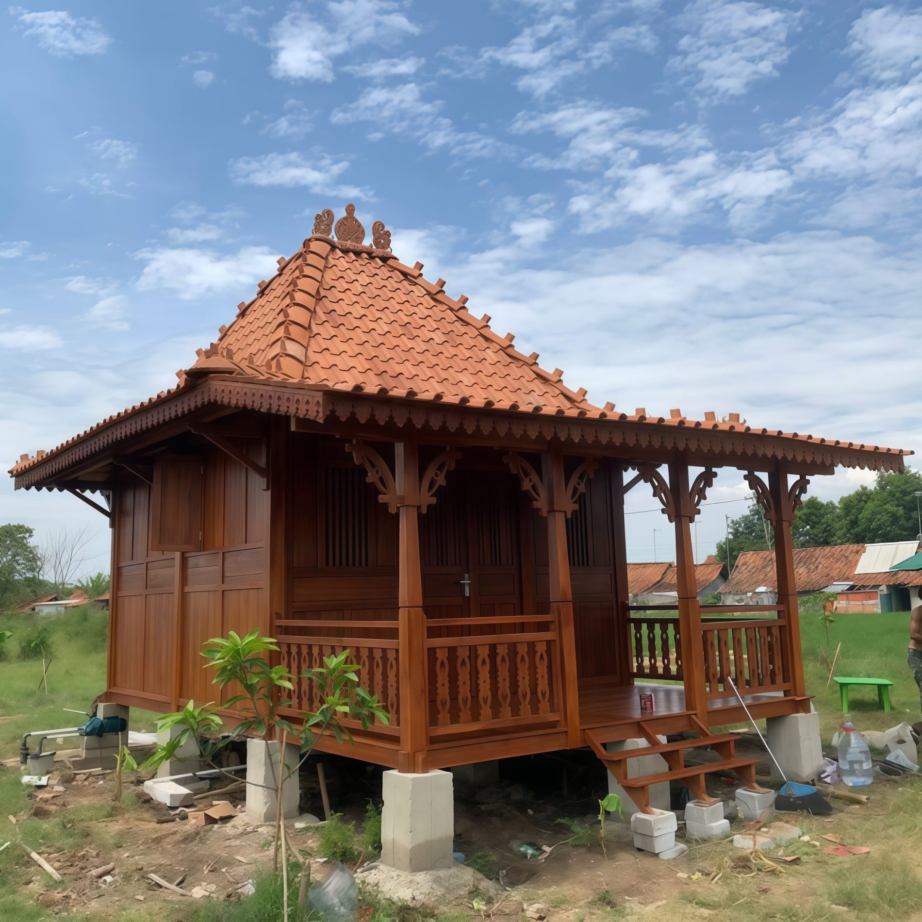 Jual Rumah Joglo Kayu Jati Langsung Pengrajin Jepara Jual Rumah Joglo Kayu Jati Langsung Pengrajin Jepara