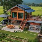 Jual Rumah Panggung Kayu Jati Minimalis Modern